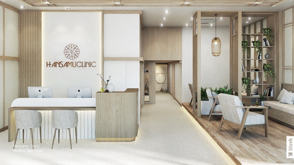 blovkliving รับออกแบบตกแต่งภายใน คลินิกความงาม & คลินิกทันตกรรม ครบวงจร กรุงเทพ