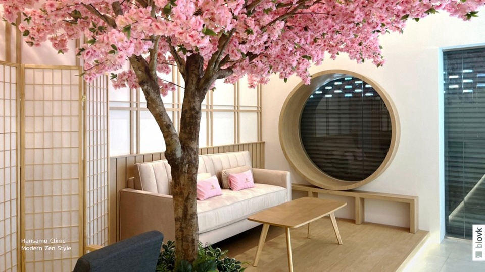 blovkliving รับออกแบบตกแต่งภายใน คลินิกความงาม & คลินิกทันตกรรม ครบวงจร กรุงเทพ
