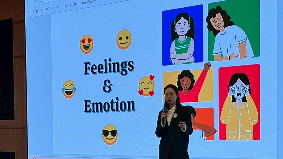 ให้คำปรึกษาและบรรยาย ตรวจเช็จ อารมย์ ความคิด พฤติกรรม