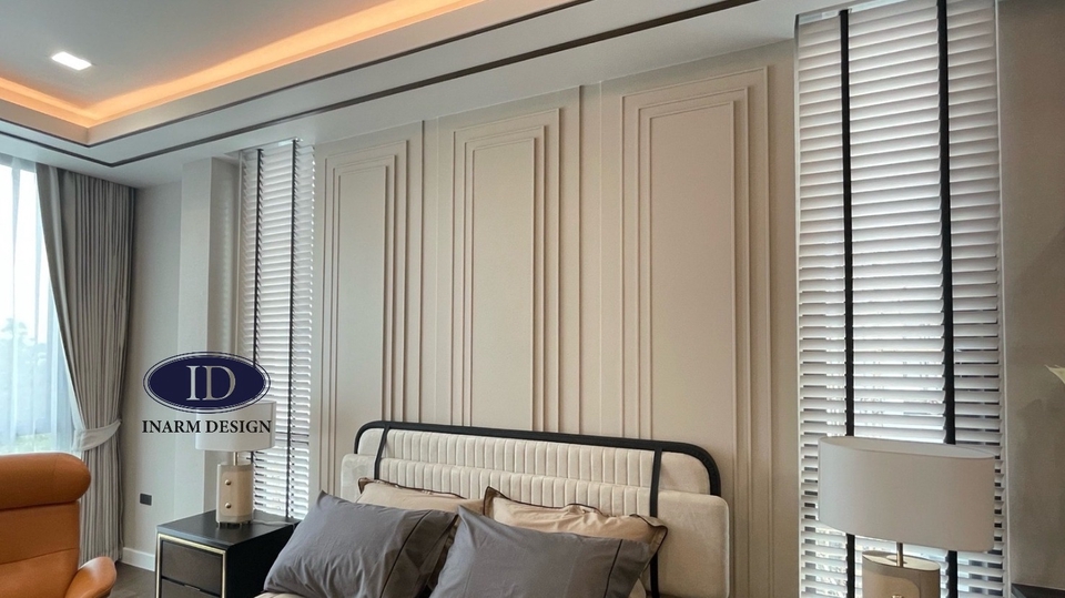 มู่ลี่ไม้ห้องนอน