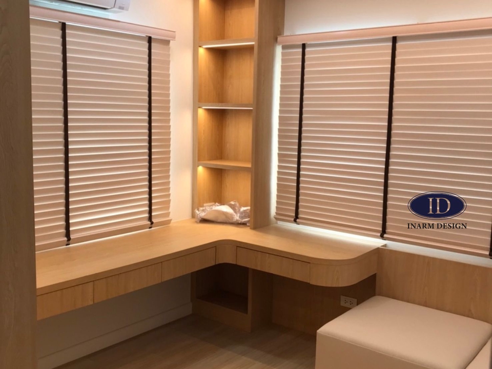 มู่ลี่ไม้ห้องแต่งตัว