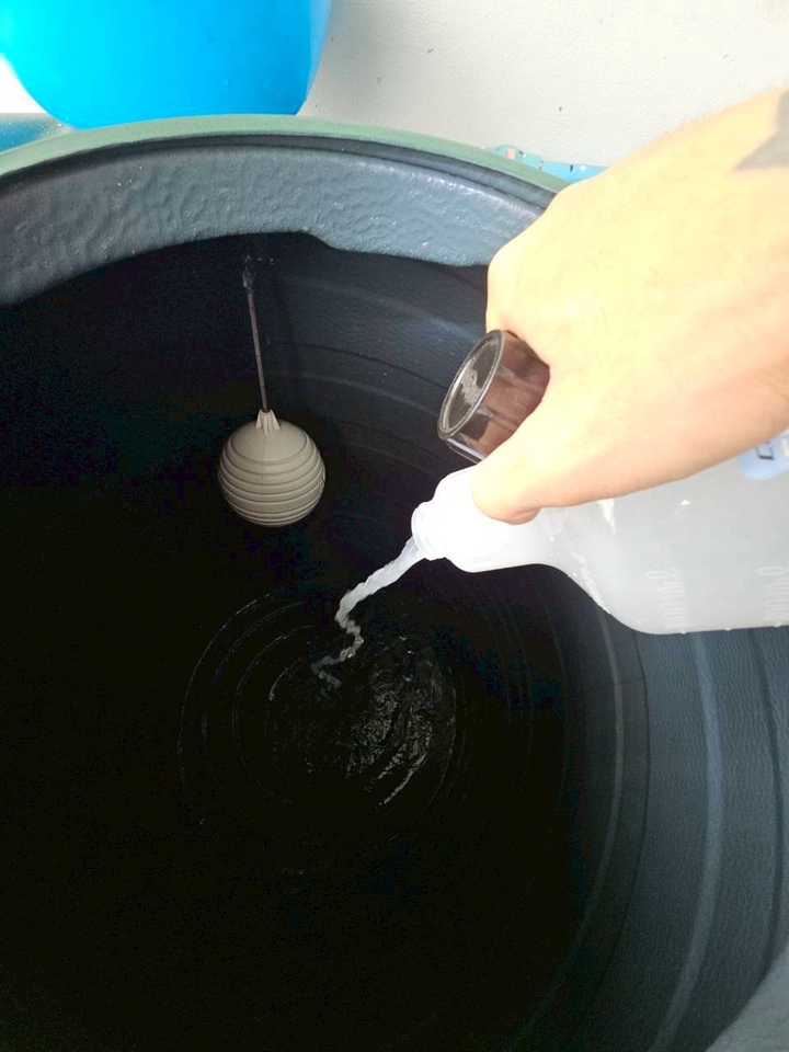 จ้างแม่บ้าน ทำความสะอาด - ล้างถังเก็บน้ำ บ่อวิน ปลวกแดง - 16