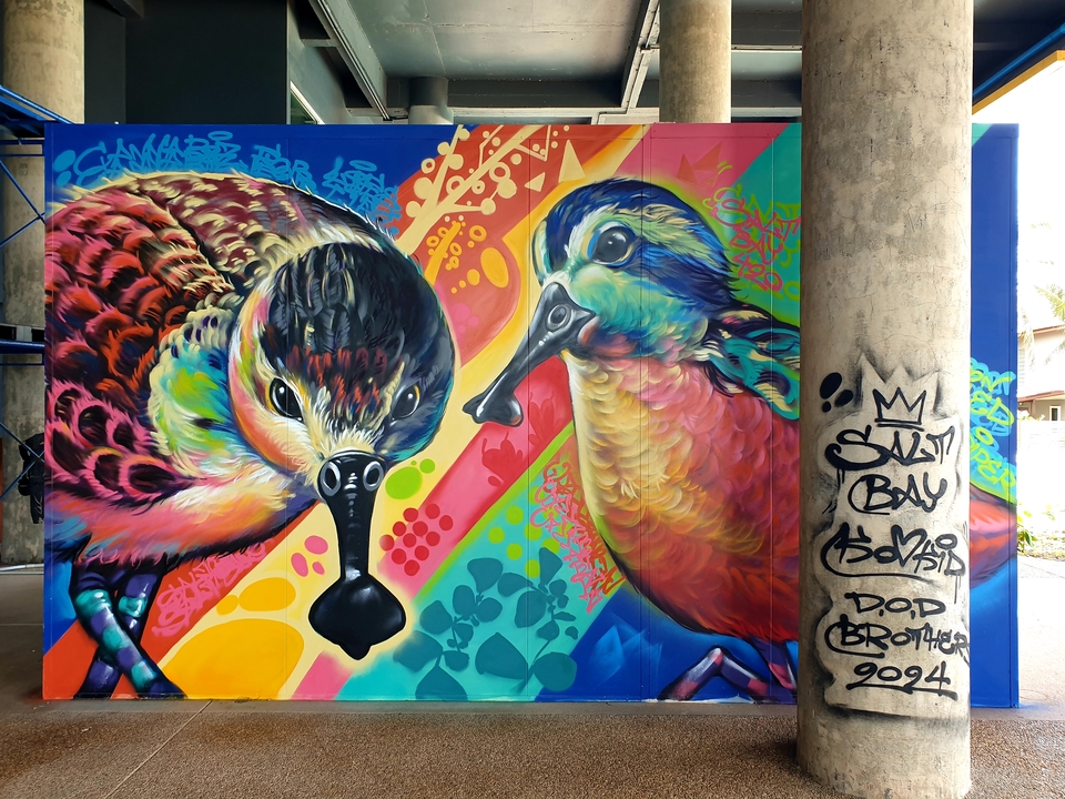 เพ้นท์ผนัง - รับพ่นสีสเปร์ย เพ้นท์ผนัง ตกแต่งร้านต่างๆ - 18