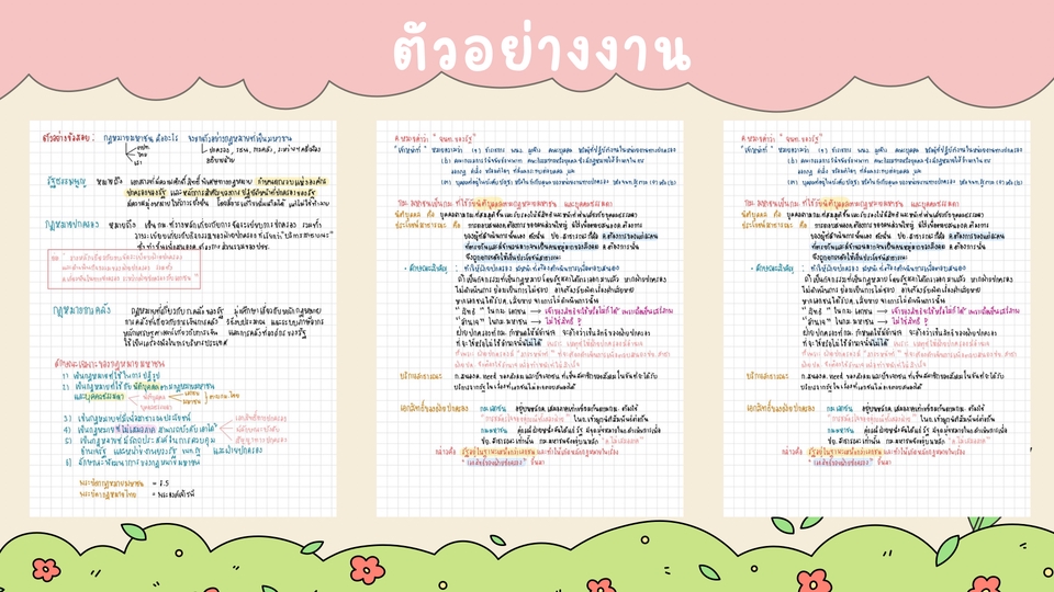 อื่นๆ - รับจดสรุป ดูคลิปบรรยาย จดเล็คเชอร์ ทำโน้ตย่อ เขียนงาน พิมพ์งาน - 4