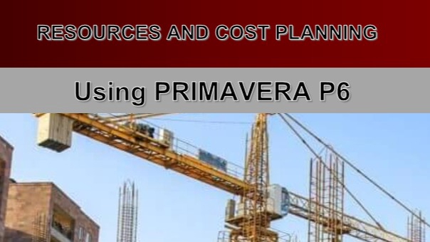 หนังสือวางแผนทรัพยากรและต้นทุนด้วย Primavera P6