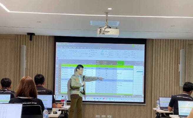 วิทยากรและการฝึกอบรม - วิทยากร ที่ปรึกษา วางแผนด้วย Ms Project & Primavera P6 โดย ผศ.ยุทธนา เกาะกิ่ง - 10