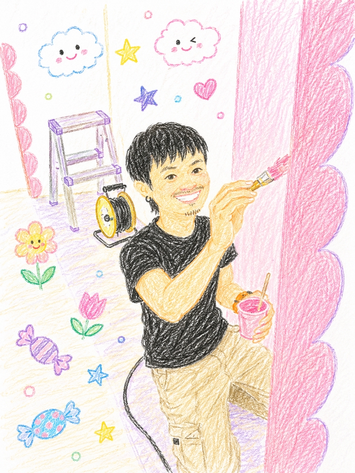 สร้างภาพด้วย AI - รับเจนภาพ Ai น่ารัก cute cute สไตล์สีไม้ - 4