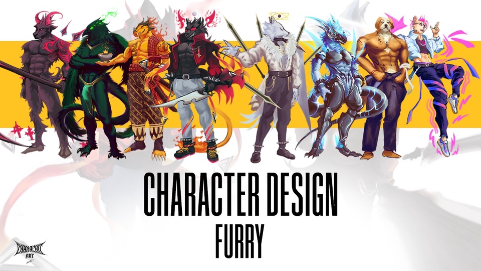 ออกแบบตัวละครฟันนี่ สไตล์ญี่ปุ่นอนิเมะ วาดภาพตัวละคร คาแรคเตอร์ดีไซน์