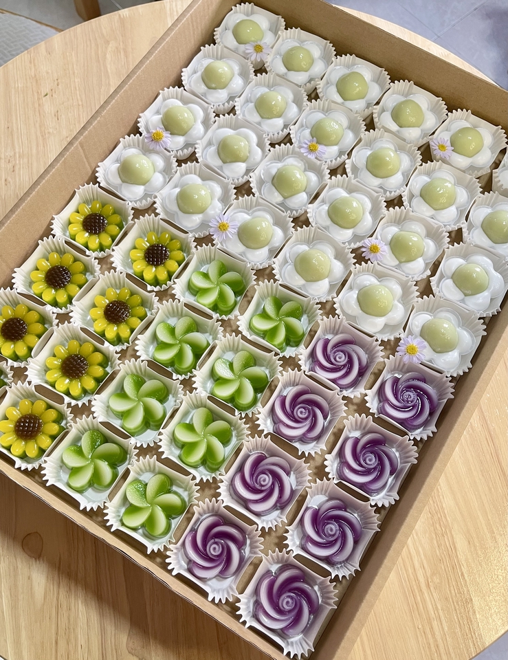 รับทำอาหารส่ง - ขนมไทยยกถาด ( 1 ถาด 48 กระทง) - 4