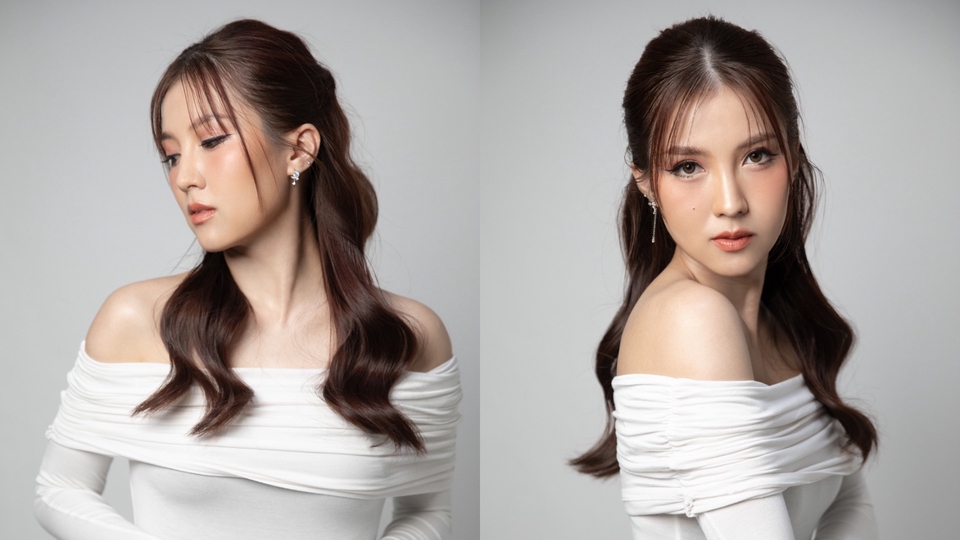 ช่างแต่งหน้าสไตล์เกาหลี เนรมิตลุคสวยหวาน แต่งหน้าทำผมให้สวยเป๊ะ สวยฉ่ำดุจเจ้าหญิง พร้อมรับ