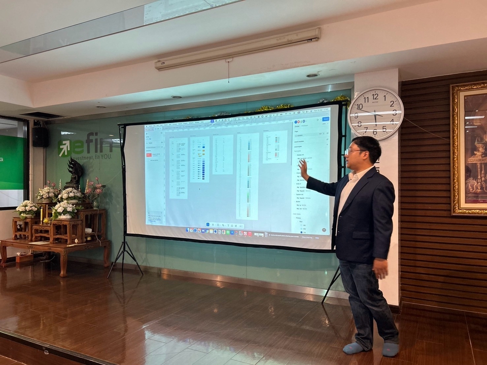 รับออกแบบUI UX เว็บแอปพลิเคชั่น