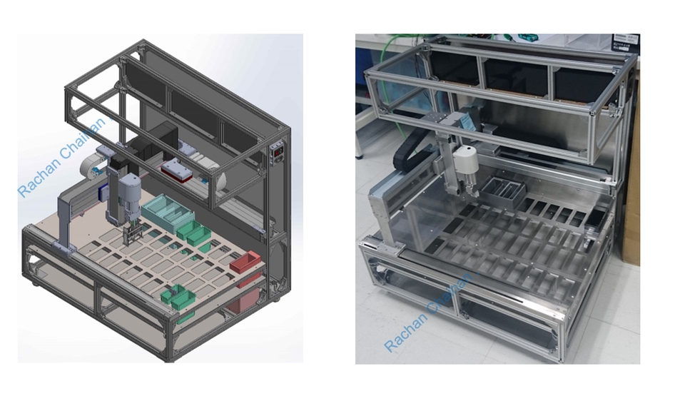 เขียนแบบวิศวกรรมและออกแบบโครงสร้าง - รับออกแบบระบบทางกล Mechanic งานวิจัย เครื่องจักร และ หุ่นยนต์ ตามเงื่อนไขและความต้องการต่างๆ - 4