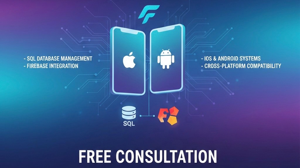 -พัฒนาการแอปพลิเคชันโดน Flutter
-ทั้งระบบ android และ IOS
-ระบบหลังบ้าน ฐานข้อมูล
-ปรึกษาฟรี