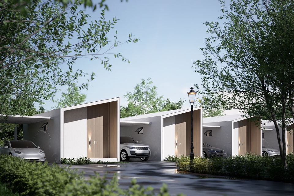 รับออกแบบบ้านโมเดิร์น บ้านพักอาศัย ออกแบบตกแต่งภายใน