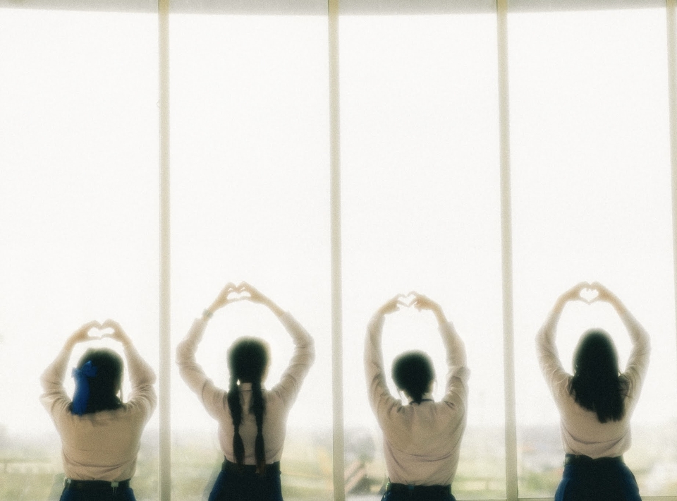 รับถ่ายภาพกลุ่มเพื่อนสาว ช่างภาพฟรีแลนซ์ ถ่ายภาพน่ารัก