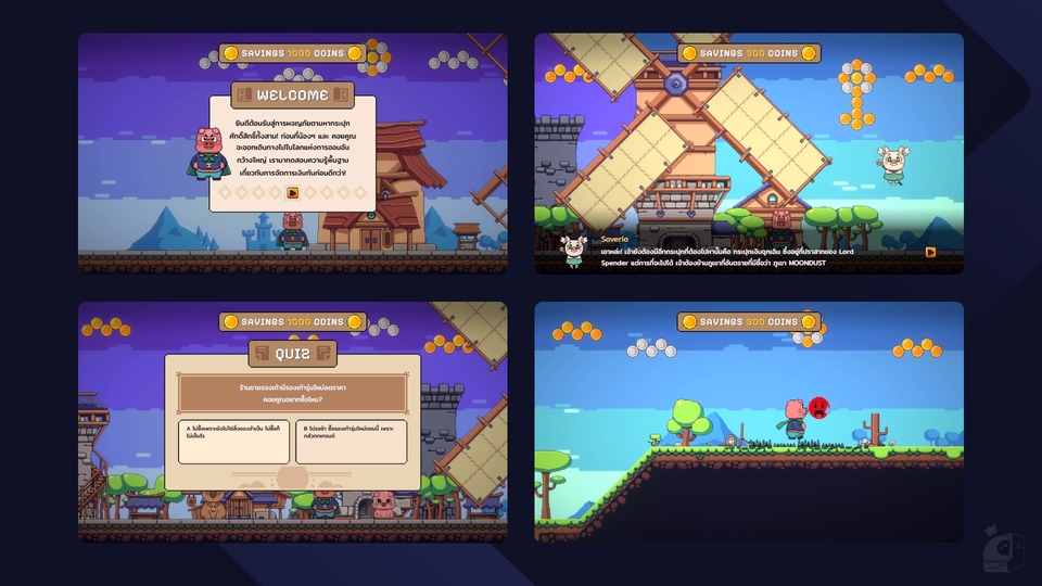 รับสร้างเกมมือถือ 2D สไตล์ pixel art น่ารัก