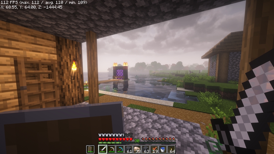 บรรยากาศการเล่น รวมถึง Mod และ Shader ที่ใส่บ่อยๆ