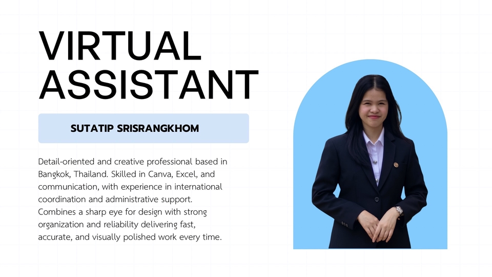 เลขาส่วนตัว / ผู้ช่วยส่วนตัว / Virtual assistant