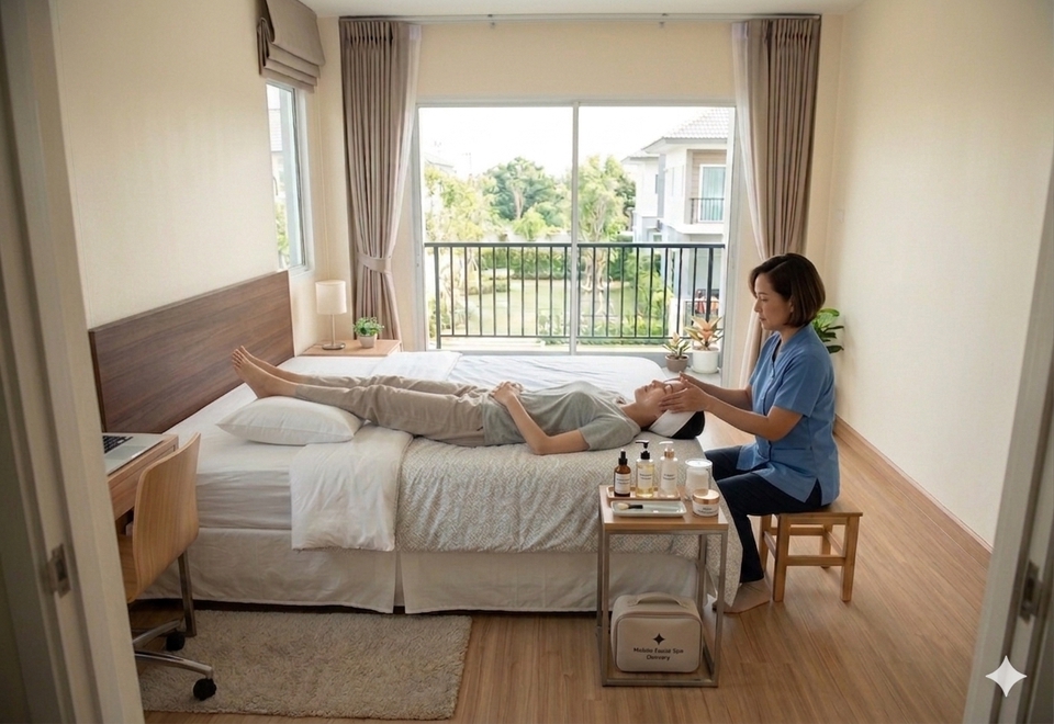 นวดหน้า - คอร์ส: Classic Lifting & Relax (90 นาที) ฟรี นวด คอ บ่า ไหล่ ศีรษะ15 นาที - 6