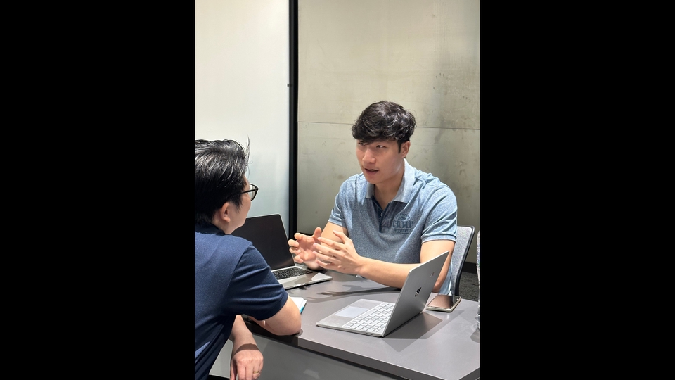 รูปตอนที่ไปทำ Career Clinic ช่วยให้คำปรึกษาคนหางาน