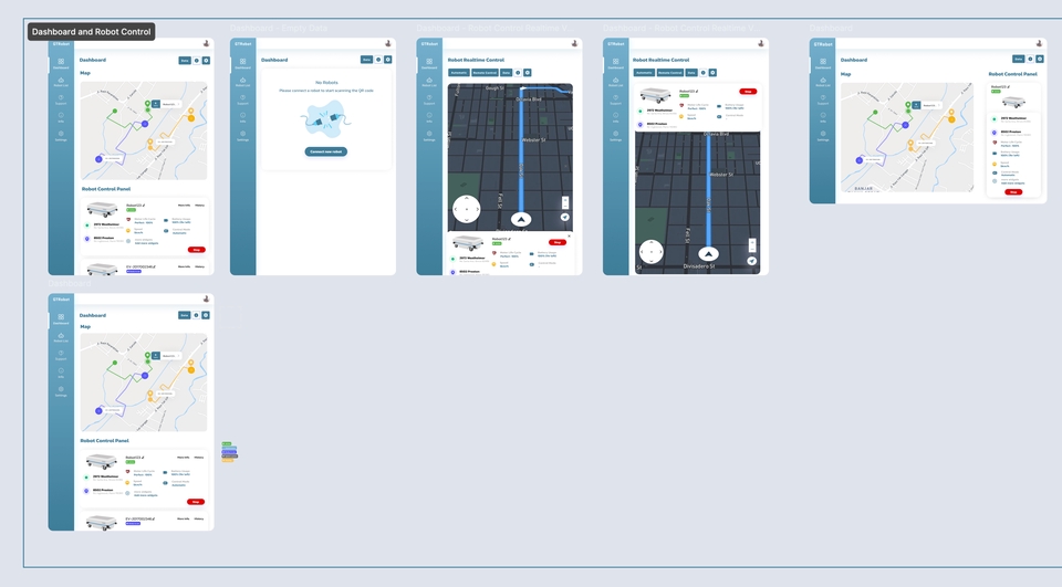 ออกแบบUI UX แอพพลิเคชั่น จัดการรถยนต์  ระบบติดตามตำแหน่ง