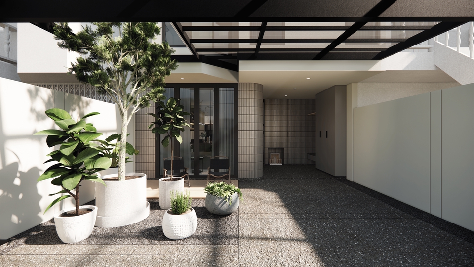 รับออกแบบบ้าน การออกแบบสถาปัตยกรรมและตกแต่งภายในสวยงาม