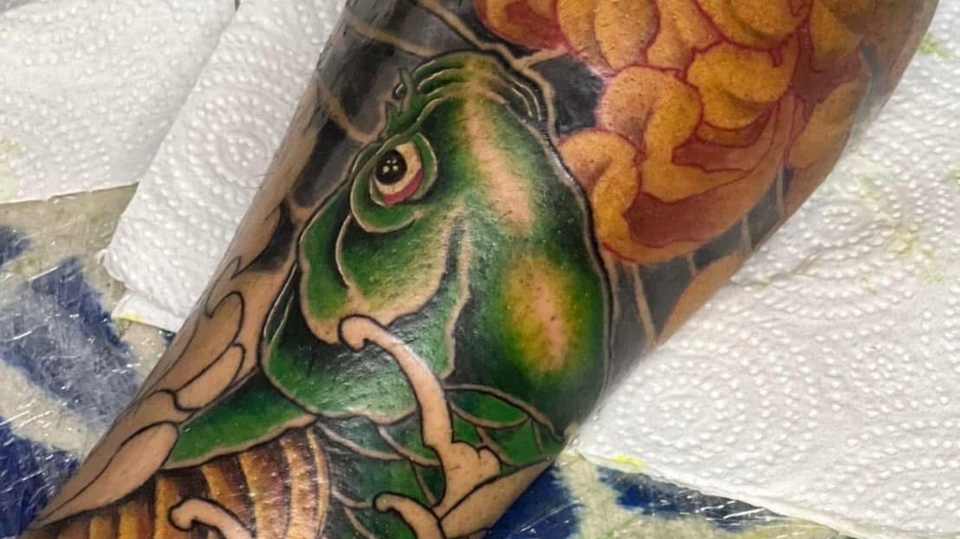 รอยสักปลาคาฟ