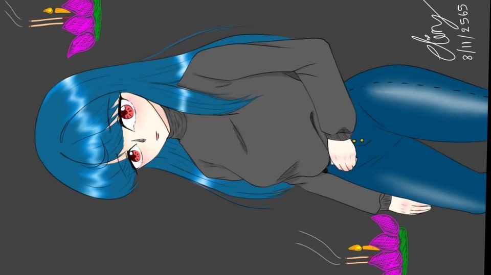 Anime อนิเมะ girl Drawing