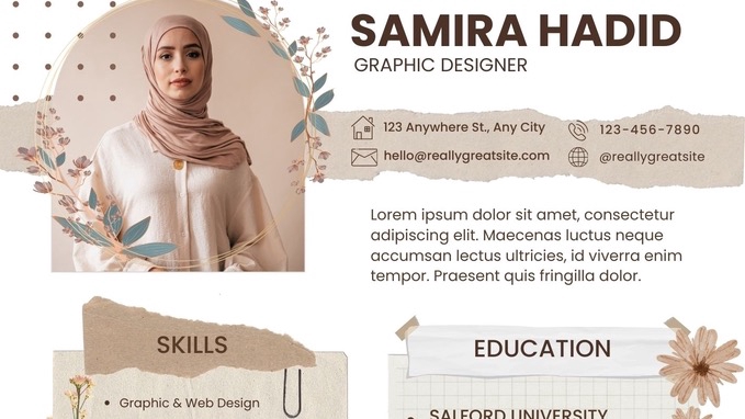 รับทำ resume พร้อมออกแบบสวยงาม ช่วยเพิ่มโอกาสในการได้งาน มีทั้งภาษาไทยและอังกฤษ ปรับแก้ได้ฟรี