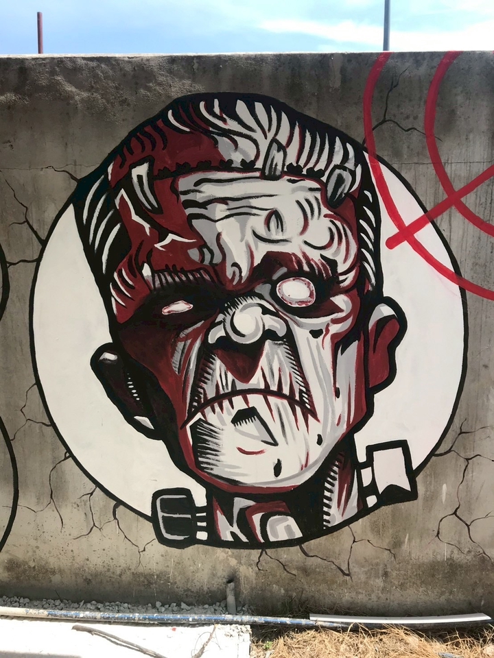 เพ้นท์ผนัง - รับเพ้นท์กำแพง - 3