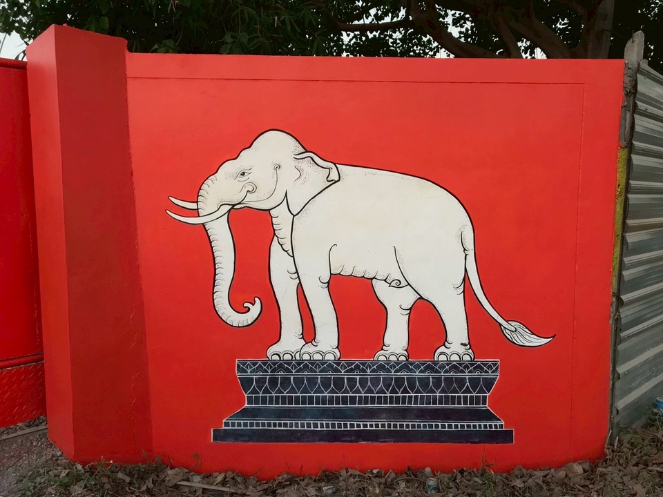 เพ้นท์ผนัง - รับเพ้นท์กำแพง - 6