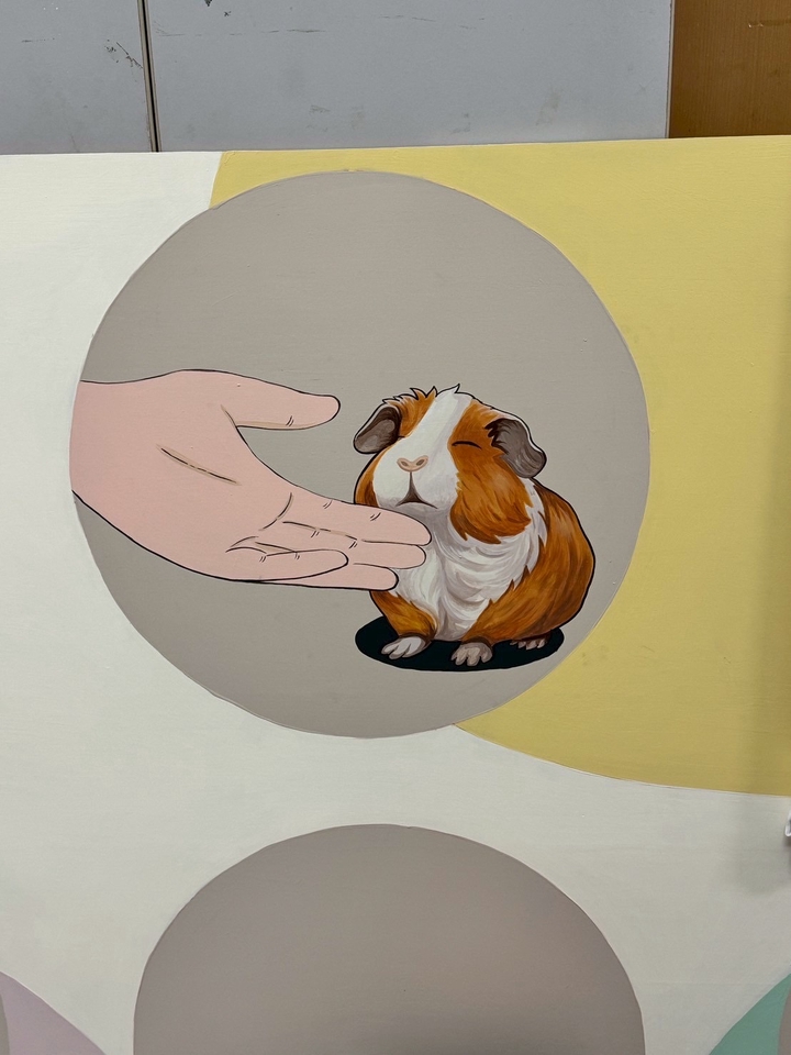 เพ้นท์ผนัง - รับเพ้นท์กำแพง - 13