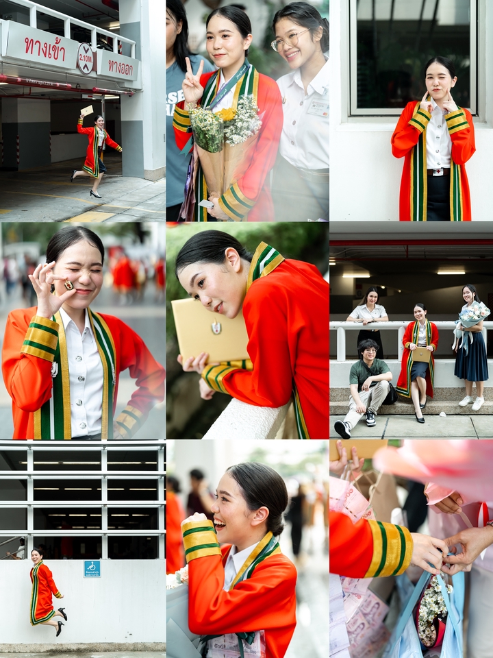 ถ่ายและตัดต่อวีดีโอ - ถ่ายภาพรับปริญญา - 3
