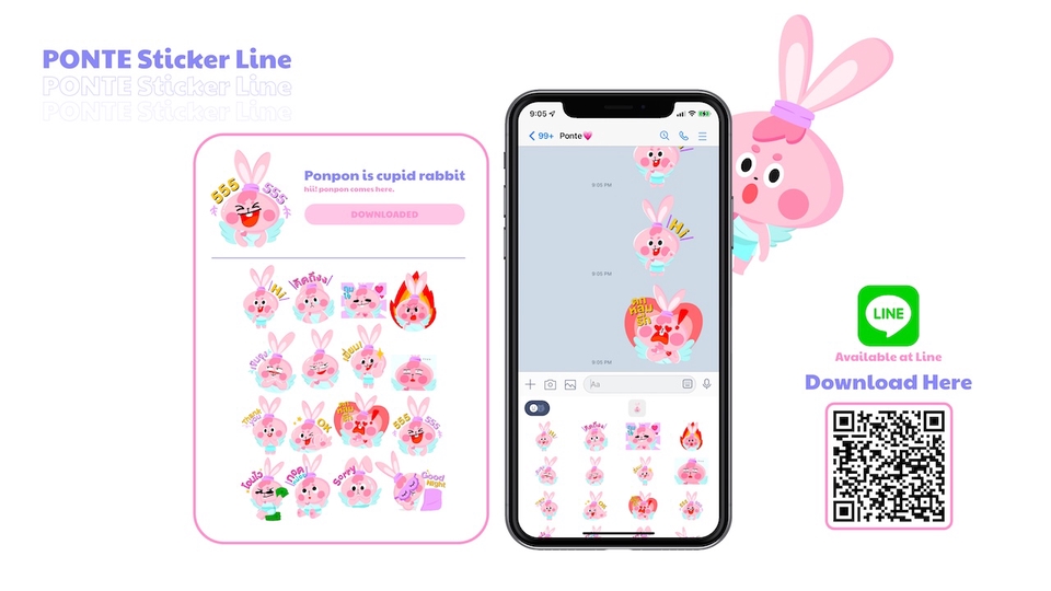 ออกแบบ CI - Ponte Dating App - 9