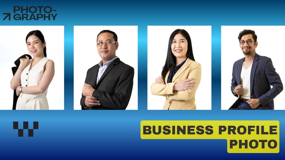 Business Profile,Professional Look
ถ่ายภาพบุคลากรและผู้บริหาร โปรไฟล์ธุรกิจresume ให้ดูน่าเชื่อถือ