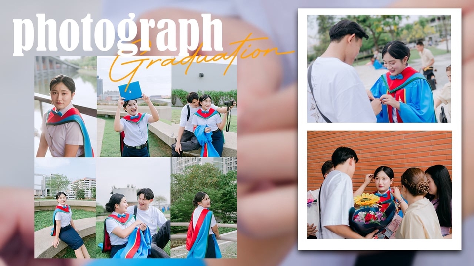 รับถ่ายภาพรับปริญญาและอื่นๆ