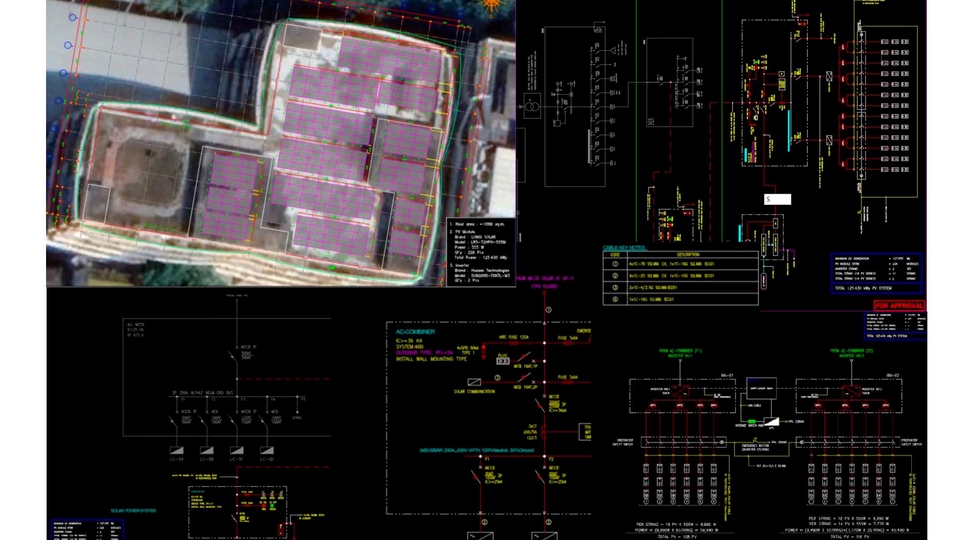 รับออกแบบ เขียนแบบ ระบบโซลาร์เซลล์ ( Solar Cell System )
Residential และ C&I
