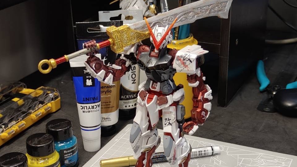 ทำสีกันดั้ม