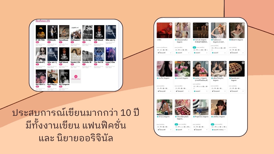เขียนนิยาย / เรื่องสั้น - รับเขียนนิยาย ออริจินัลและแฟนฟิคชั่น นักเขียนเงาครบวงจร - 5