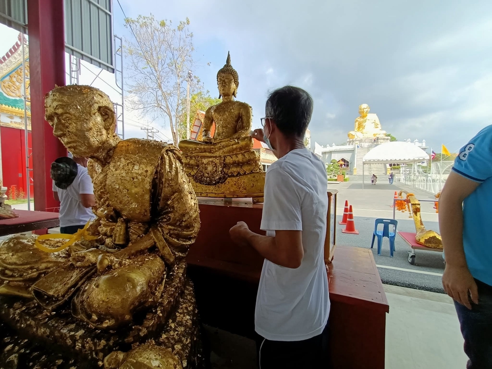 รับจ้างทำบุญออนไลน์ กดทองพระพุทธรูป