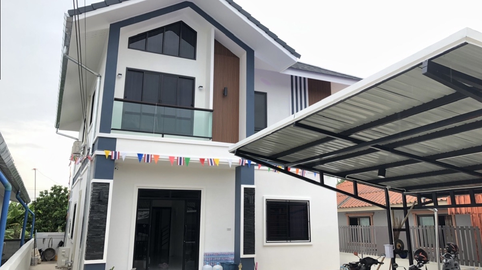 รับสร้างบ้าน เขียนแบบ ออกแบบ ยื่นขออนุญาต ฟรีค่าแบบ และค่าดำเนินการเมื่อเซ็นสัญญาก่อสร้าง