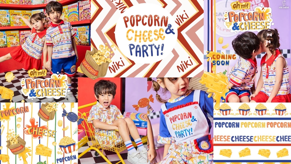 ออกแบบเสื้อผ้าเด็ก ออกแบบลายผ้า ลายผ้าเด็ก ลายการ์ตูน การ์ตูน คาแรคเตอร์ คอลเล็คชั่นเสื้อผ้า