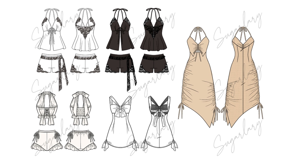 ออกแบบเสื้อผ้าแฟชั่น เสื้อผ้าผู้หญิง
เสื้อผ้าวัยรุ่น ออกแบบเดรส เดรส ชุดกระโปรง ชุดเซ็ท