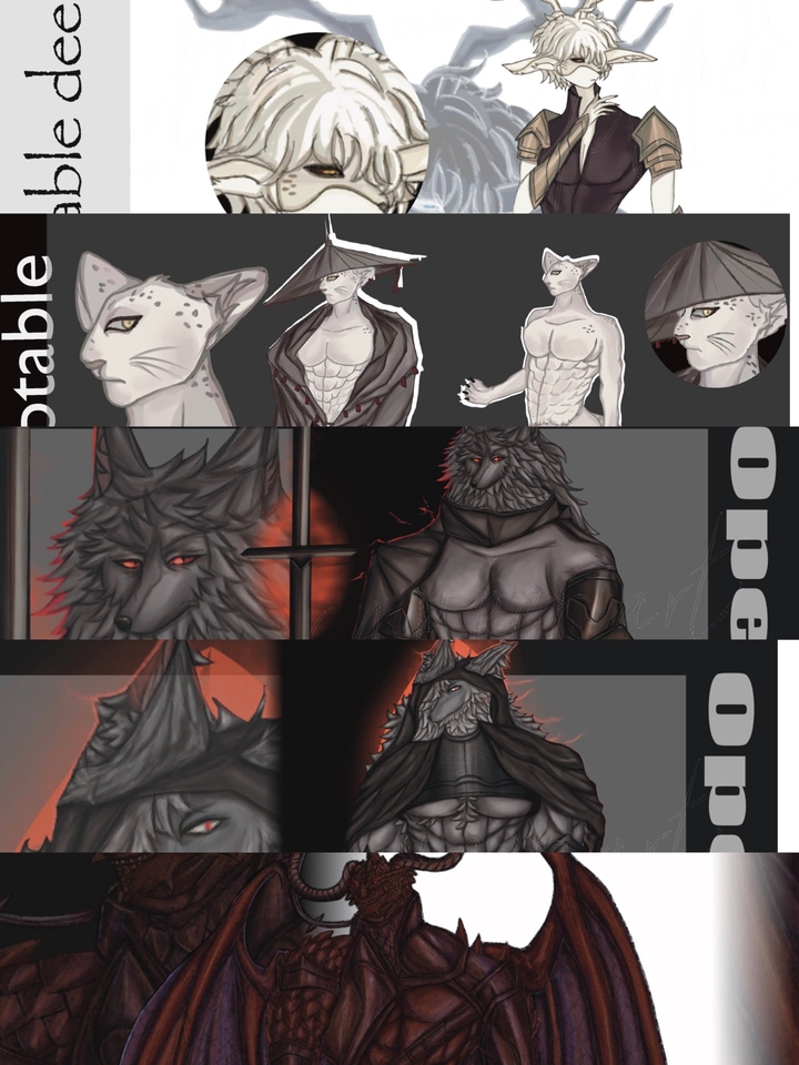 ออกแบบ Character & Mascot - รับวาด character design ,furry,fanart - 2