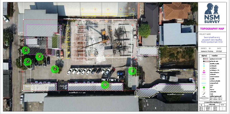 ทำแผนที่ GIS - การจัดทำแผนที่: จัดทำแผนที่ภูมิประเทศ (Topographic survey) - 21