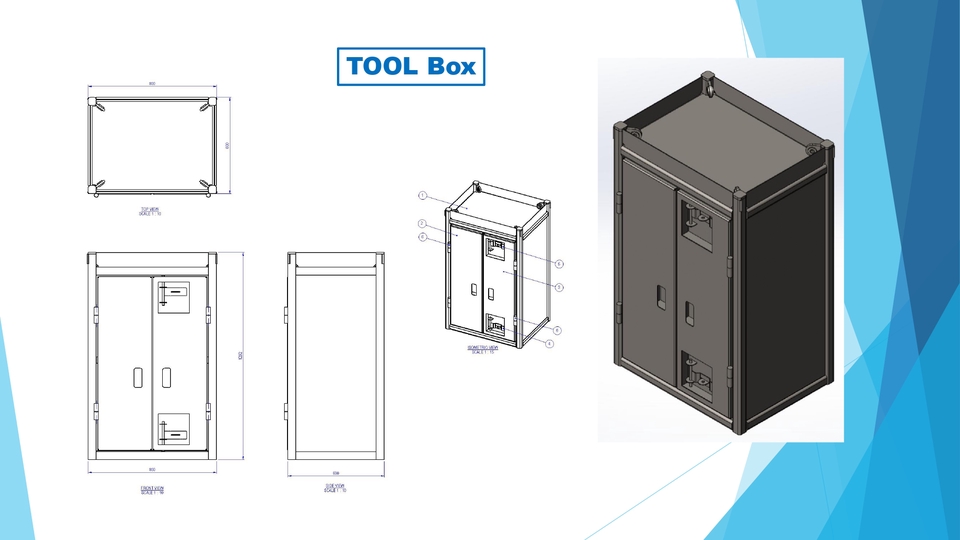 เขียนแบบวิศวกรรมและออกแบบโครงสร้าง - รับเขียนแบบ แก้แบบ ดราฟแบบ 2D 3D ด้วยโปรแกรม Solidworks, AutoCAD - 24