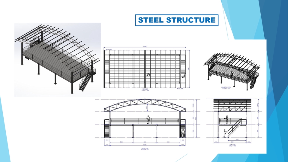 เขียนแบบวิศวกรรมและออกแบบโครงสร้าง - รับเขียนแบบ แก้แบบ ดราฟแบบ 2D 3D ด้วยโปรแกรม Solidworks, AutoCAD - 17
