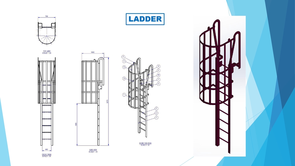 เขียนแบบวิศวกรรมและออกแบบโครงสร้าง - รับเขียนแบบ แก้แบบ ดราฟแบบ 2D 3D ด้วยโปรแกรม Solidworks, AutoCAD - 21