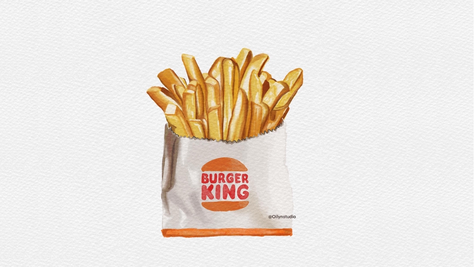 เมนูจากร้าน "BURGER KING"