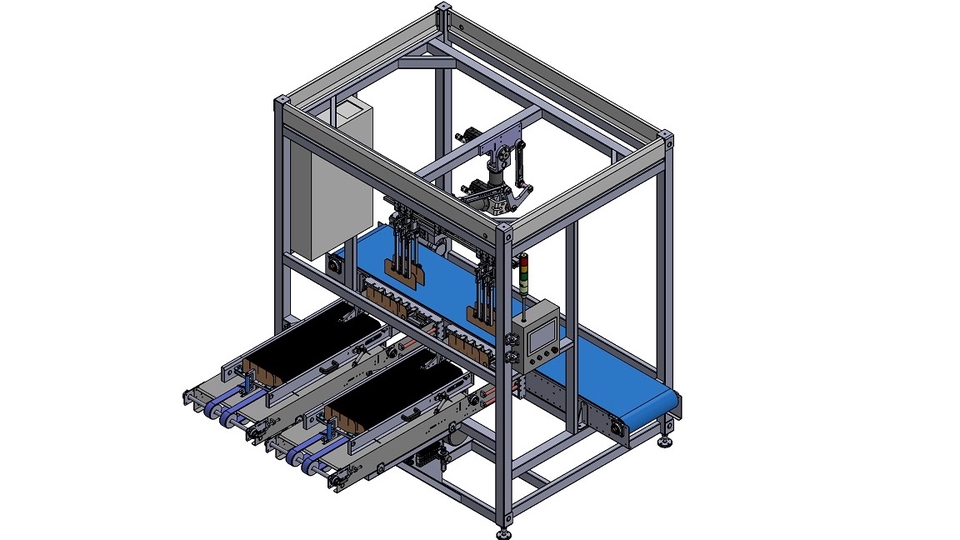 Partition Inserter machine